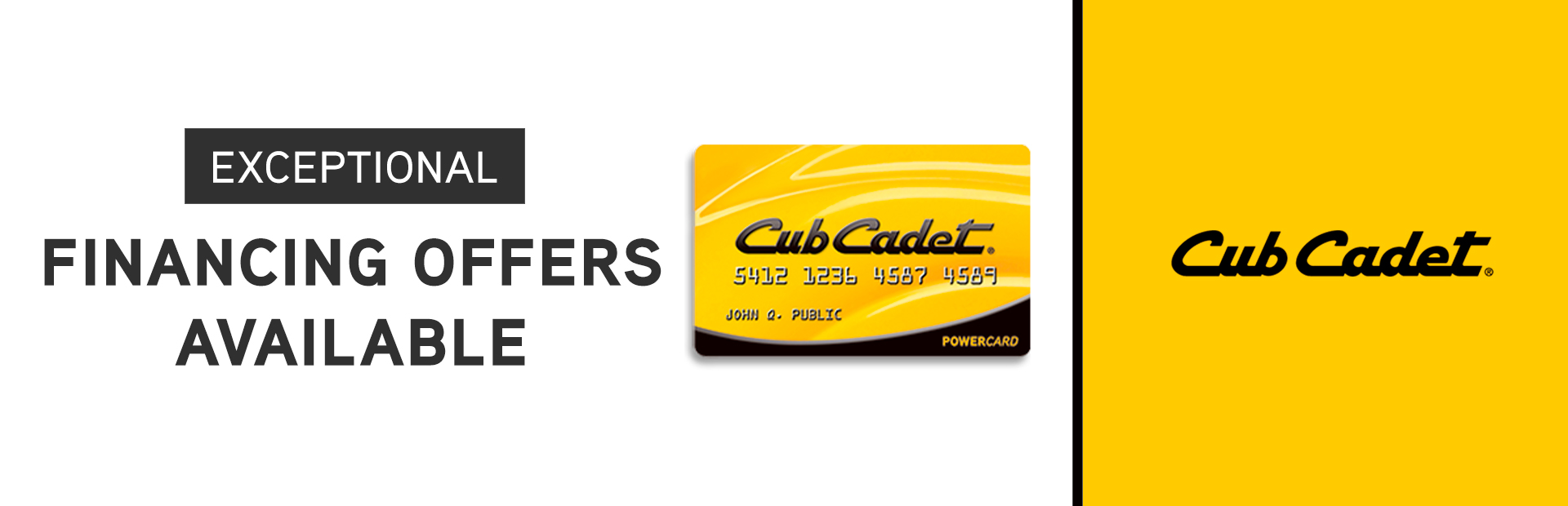 Cub Cadet Factory Promotions Nelson Farm Supply