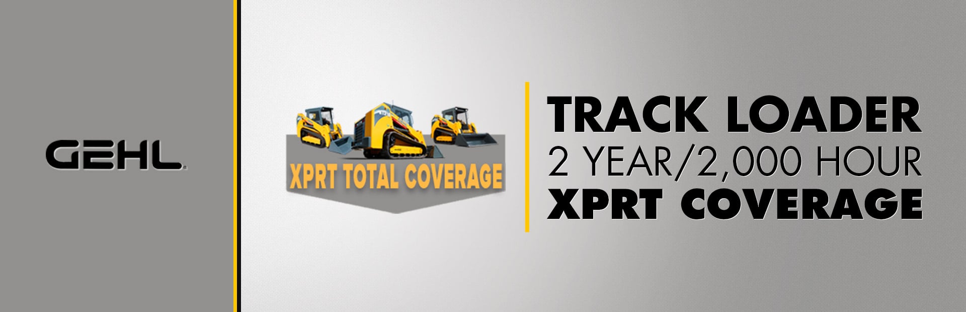 Track Loader - 2 Year / 2,000 Hour XPRT Coverage