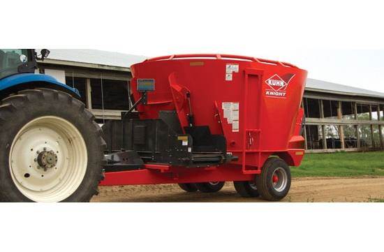 Kuhn Single-Auger Vertical TMR Mixers